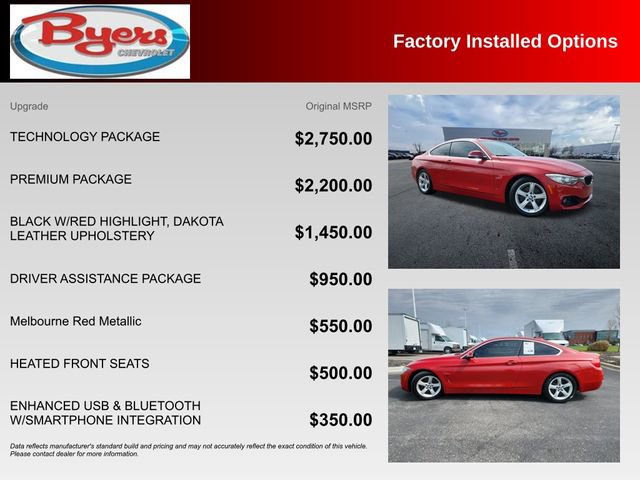 Used 2016 BMW 428i Coupe RWD image 10