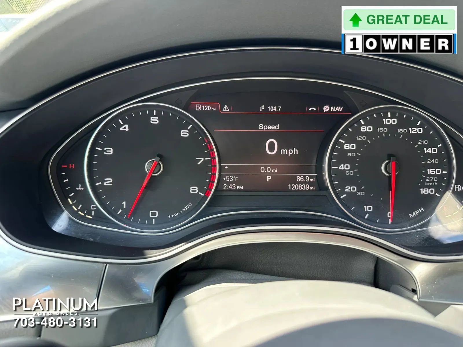 Used 2013 Audi A7 3.0T Premium Plus w/ Premium Plus Pkg AWD/4WD image 7