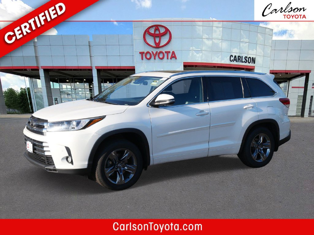 Certified 2019 Toyota Highlander Limited Platinum AWD/4WD 360° Tour