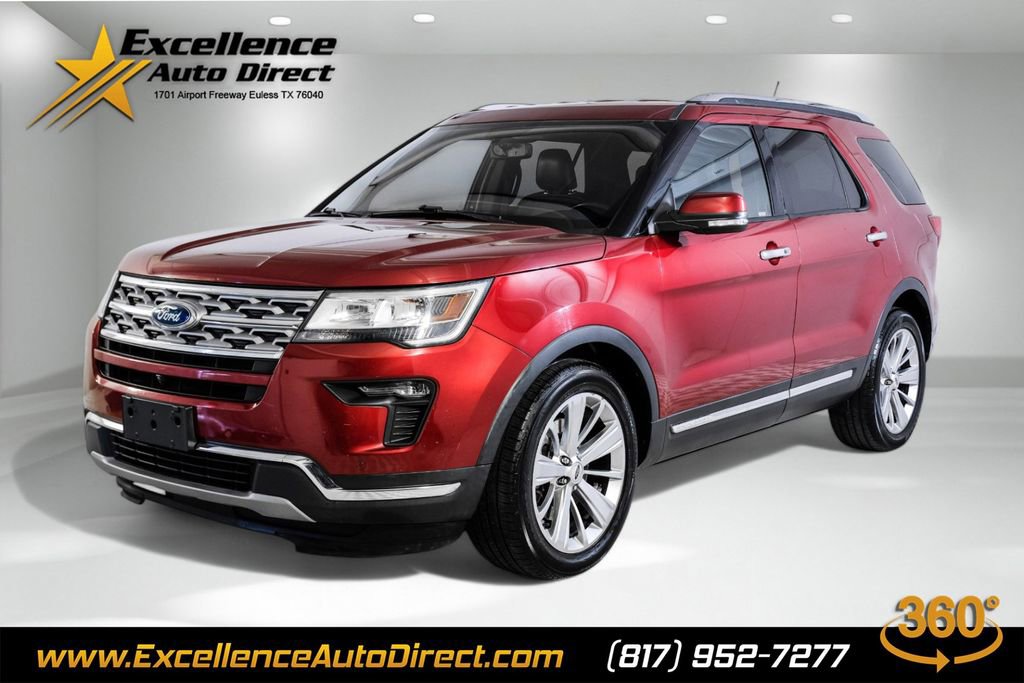 Used 2019 Ford Explorer Limited w/ Class III Trailer Tow Package