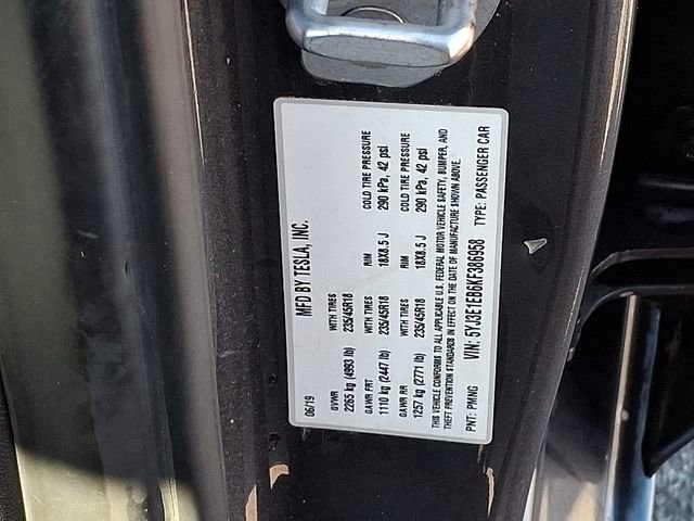 Used 2019 Tesla Model 3 Long Range image 38