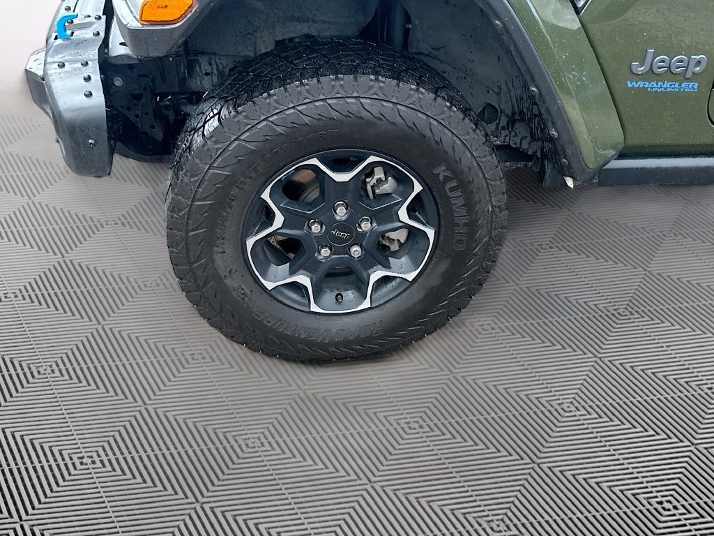 Certified 2022 Jeep Wrangler Unlimited Rubicon 4xe w/ Steel Bumper Group AWD/4WD image 33