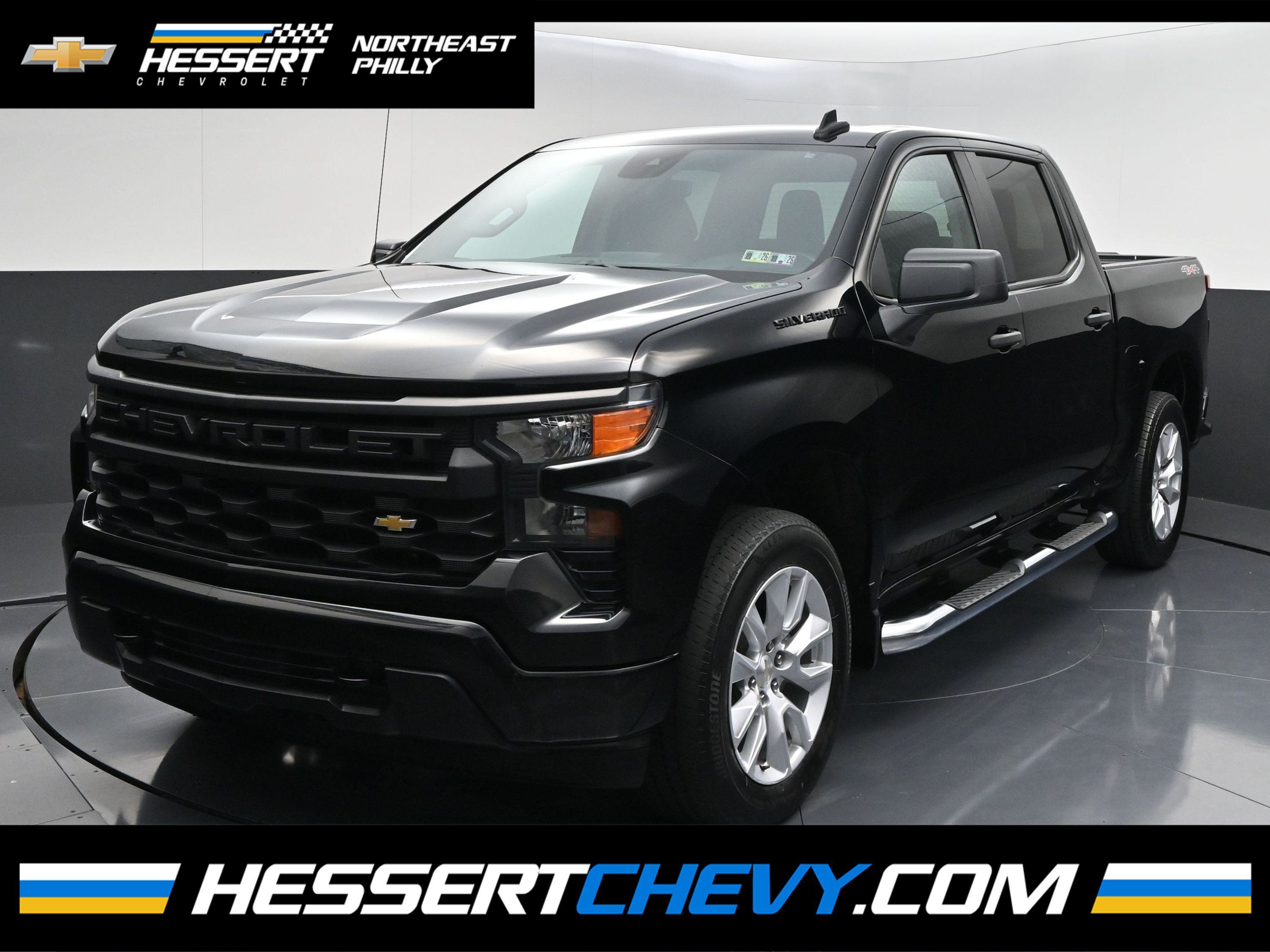 Used 2023 Chevrolet Silverado 1500 Custom w/ LPO, Dark Essentials Package