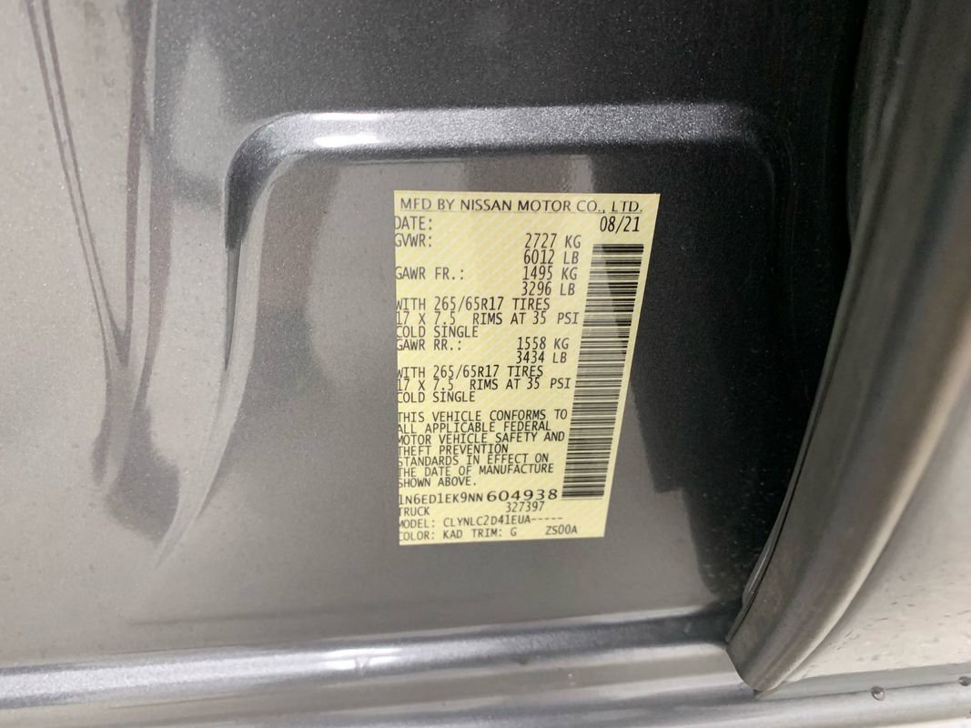 Used 2022 Nissan Frontier SV image 14