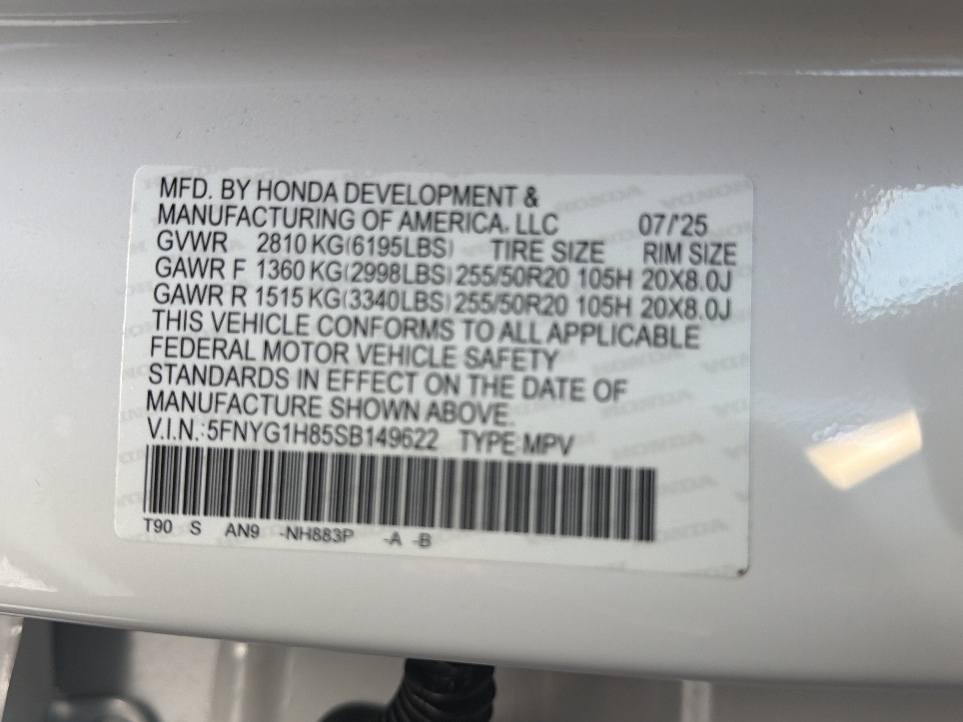 Used 2025 Honda Pilot Elite image 36