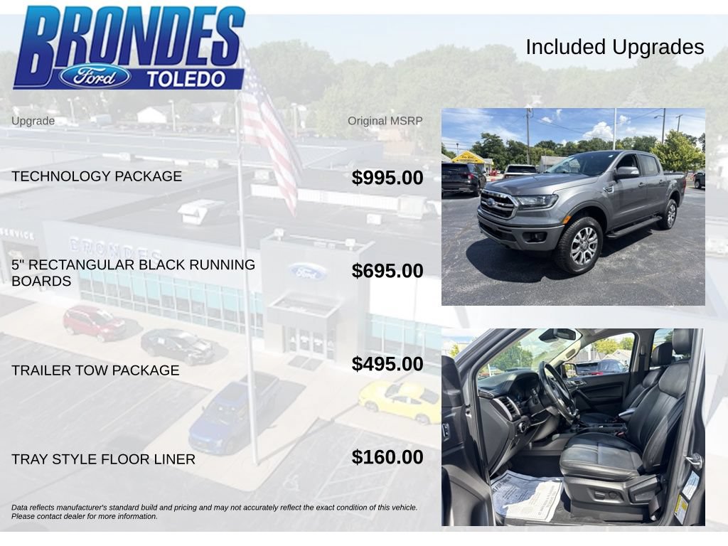 Used 2023 Ford Ranger Lariat w/ Technology Package AWD/4WD image 6
