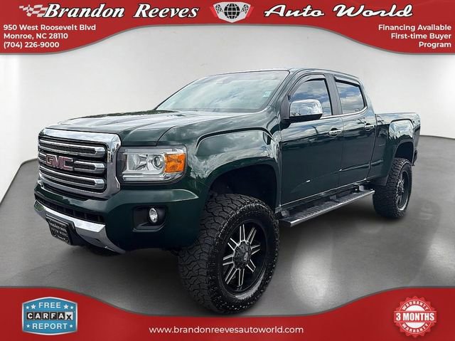 Used 2015 GMC Canyon SLT w/ Driver Alert Package AWD/4WD image 1
