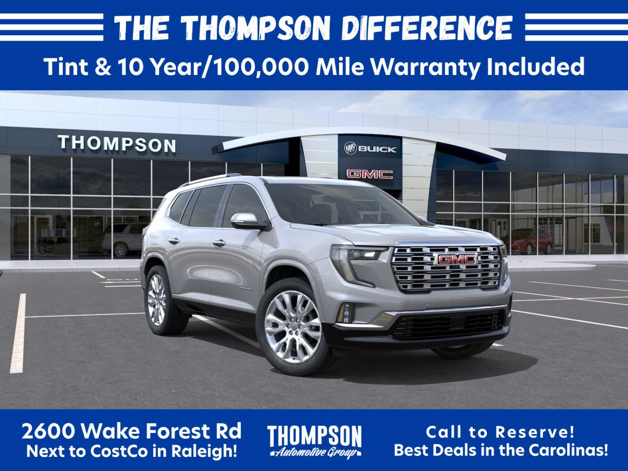 New 2026 GMC Acadia Denali w/ Super Cruise Package
