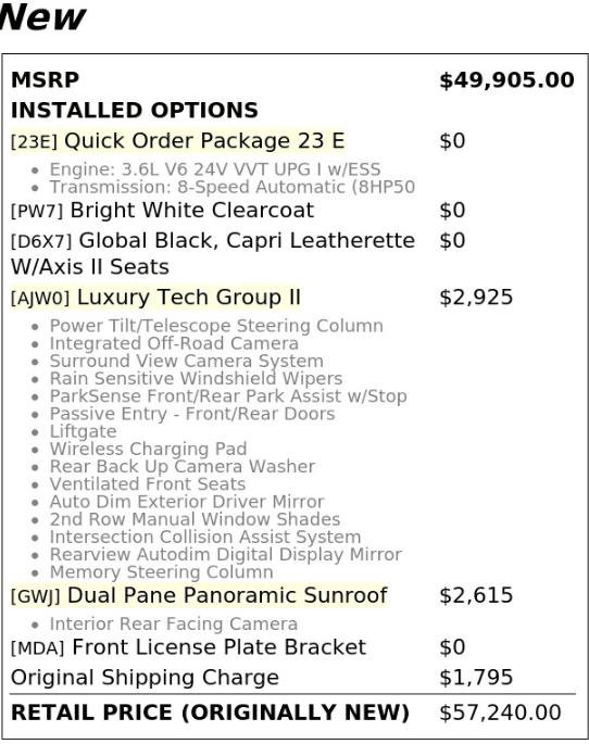 Used 2024 Jeep Grand Cherokee L Limited w/ Luxury Tech Group II AWD/4WD image 4