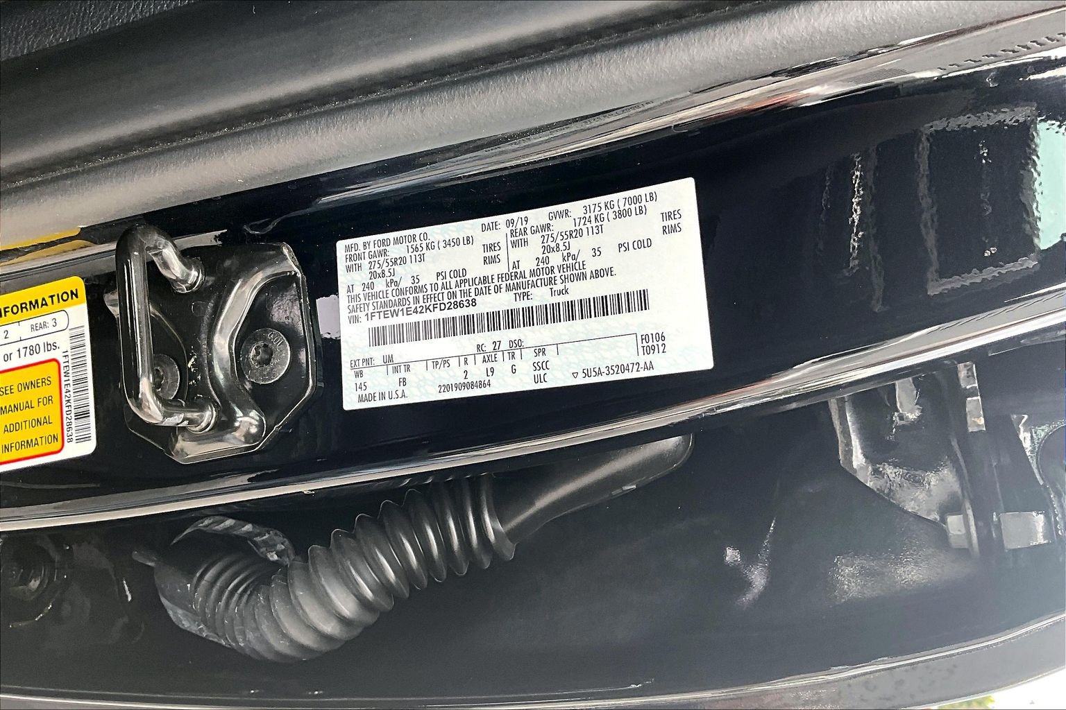 Used 2019 Ford F150 XLT w/ Equipment Group 302A Luxury AWD/4WD image 35