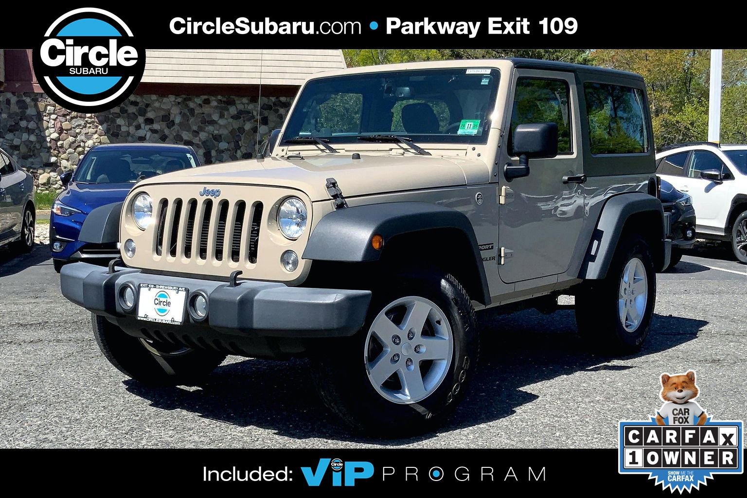 Used 2016 Jeep Wrangler Sport w/ Quick Order Package 24S AWD/4WD image 1