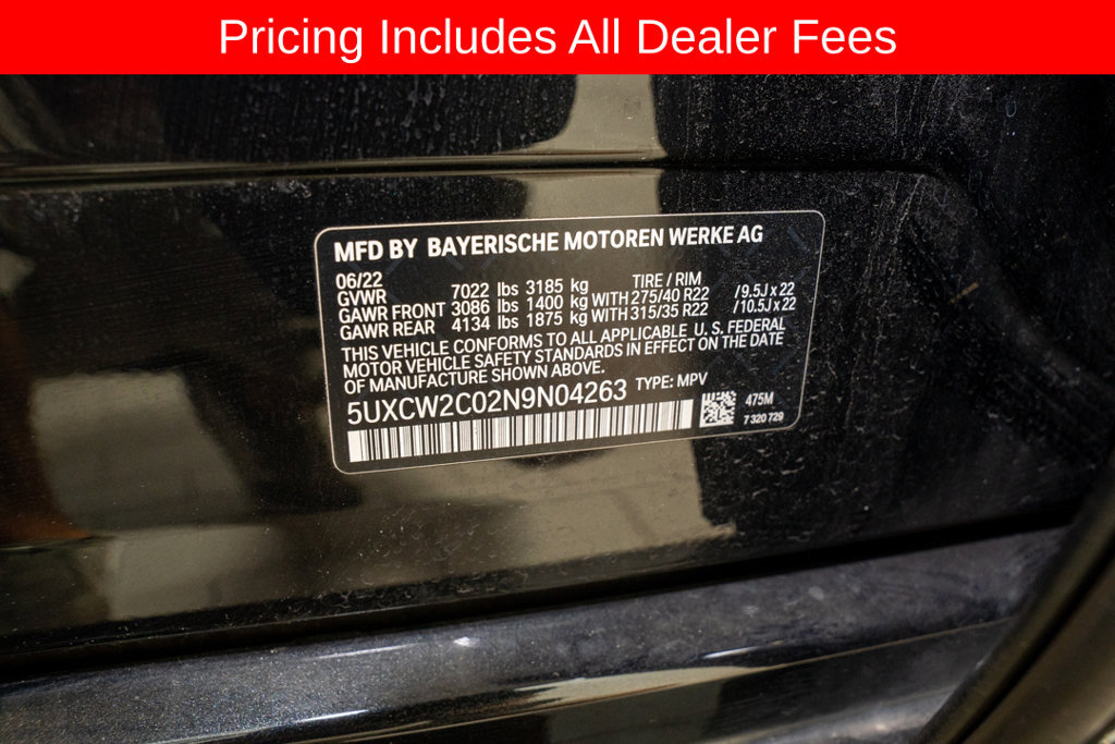 Used 2022 BMW X7 xDrive40i w/ Premium Package AWD/4WD image 30