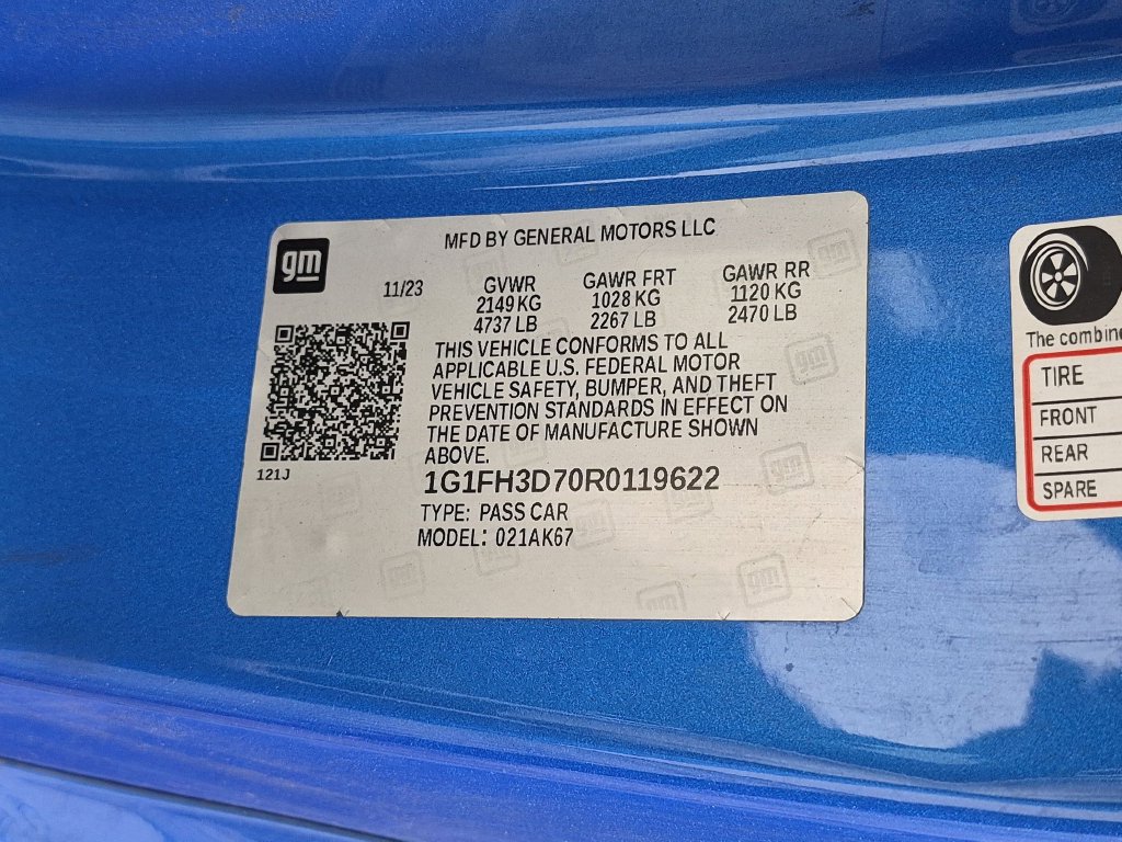 Certified 2024 Chevrolet Camaro SS RWD image 34