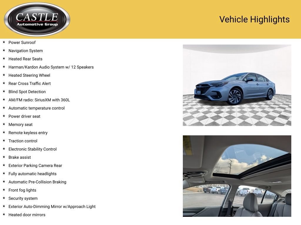 Used 2025 Subaru Legacy Limited AWD/4WD image 7