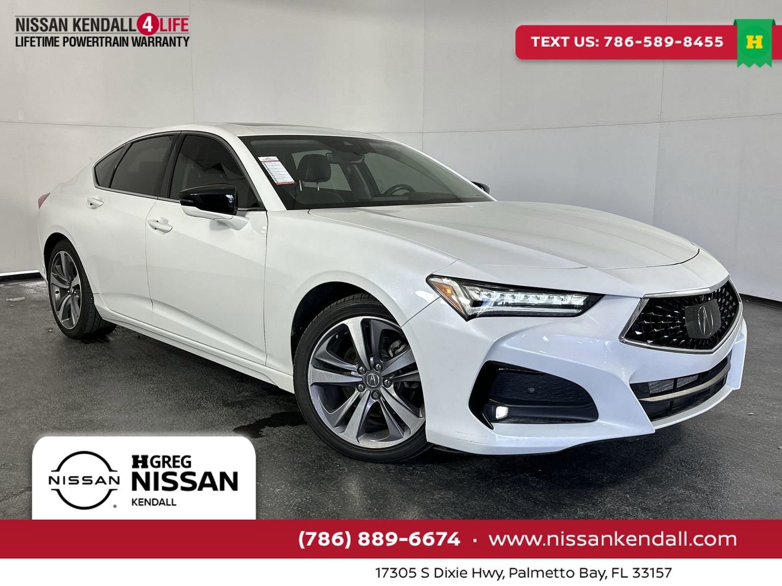 Used 2021 Acura TLX w/ Advance Package image 1