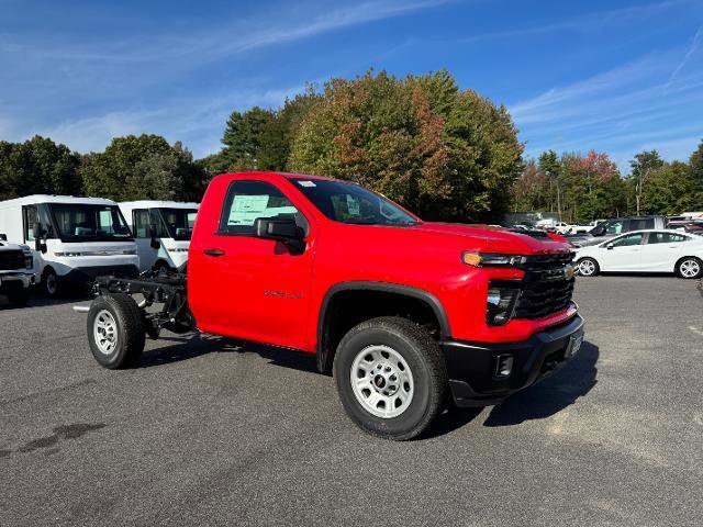 New 2025 Chevrolet Silverado 3500 W/T w/ Snow Plow Prep/Camper Package