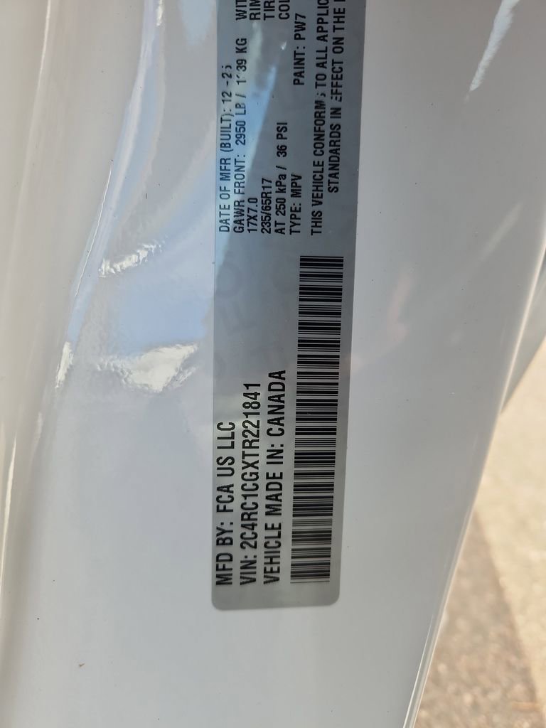 New 2026 Chrysler Voyager LX FWD image 12