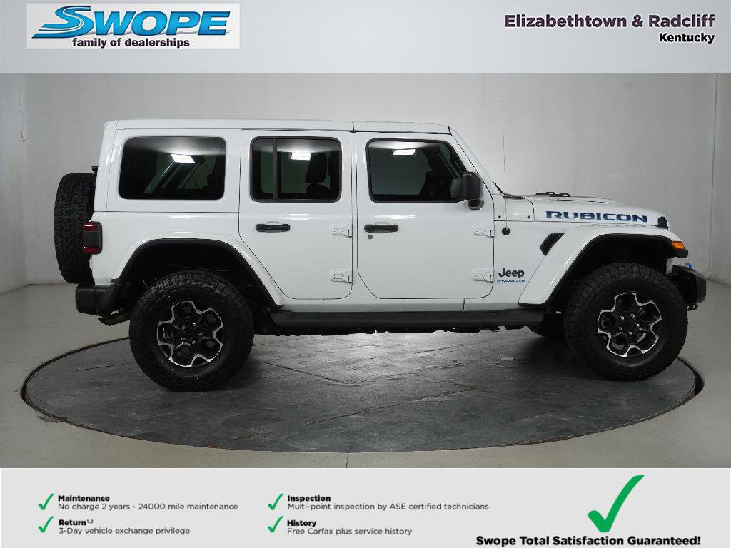 Used 2023 Jeep Wrangler Unlimited Rubicon 4xe w/ Cold Weather Group image 2