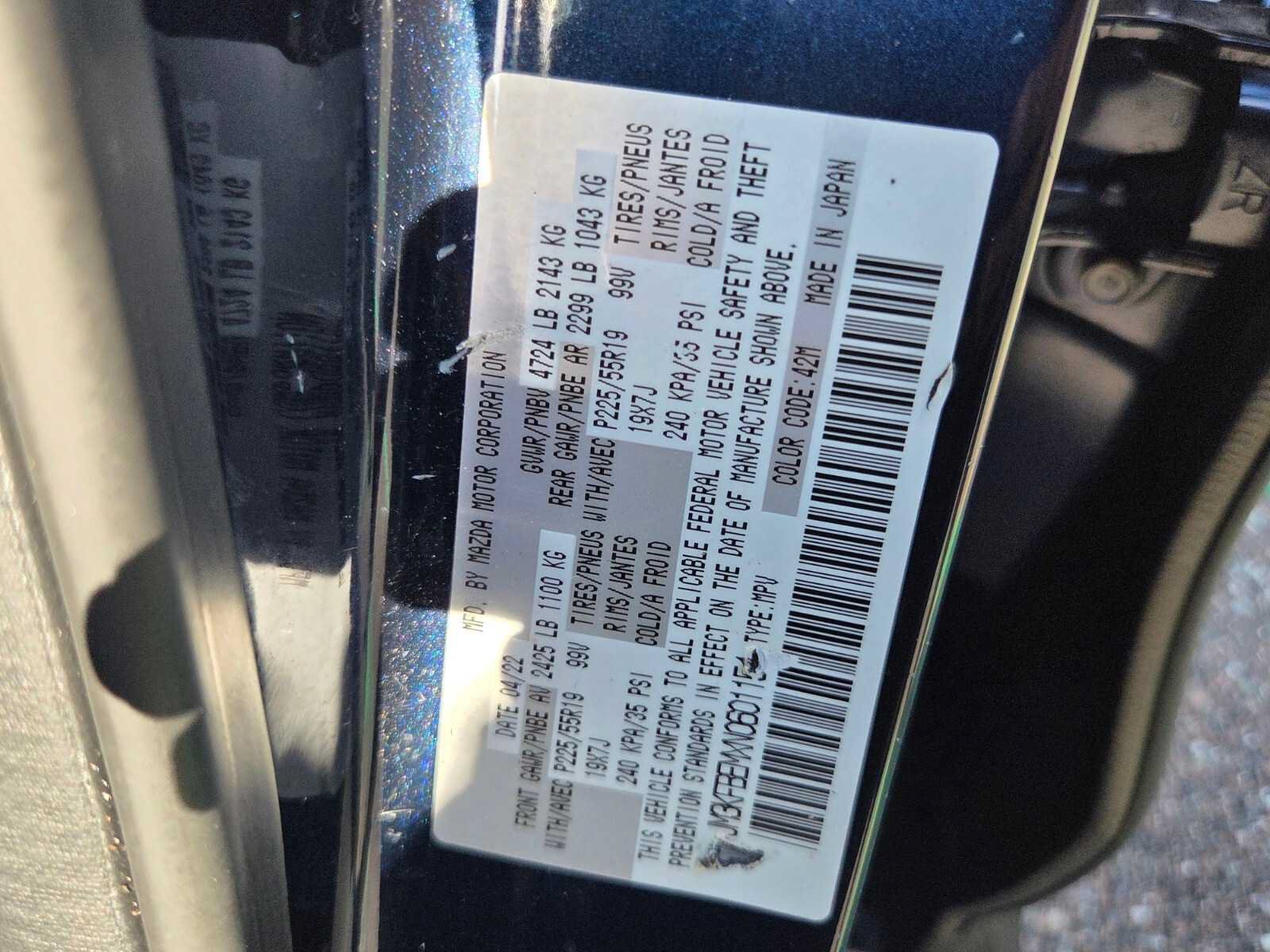 Certified 2022 MAZDA CX-5 AWD 2.5 S w/ Premium Plus Pkg image 21