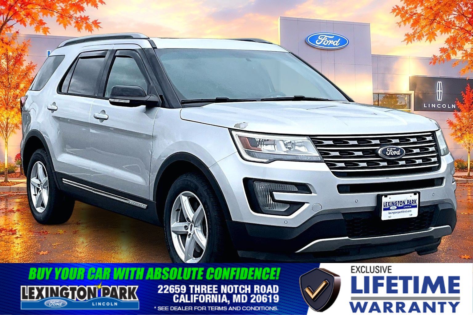 Used 2016 Ford Explorer XLT AWD/4WD image 1