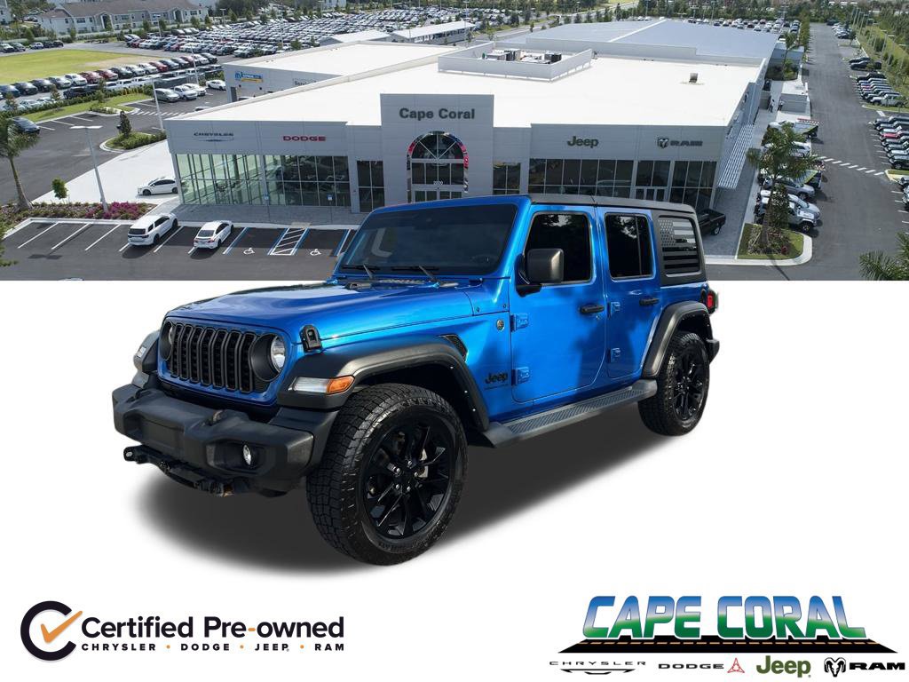 Used 2024 Jeep Wrangler Unlimited Sport AWD/4WD 360° Tour