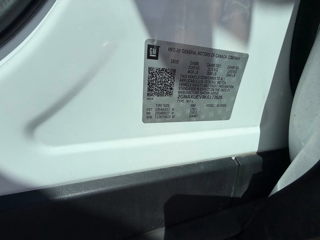 Used 2019 Chevrolet Equinox LT AWD/4WD image 48
