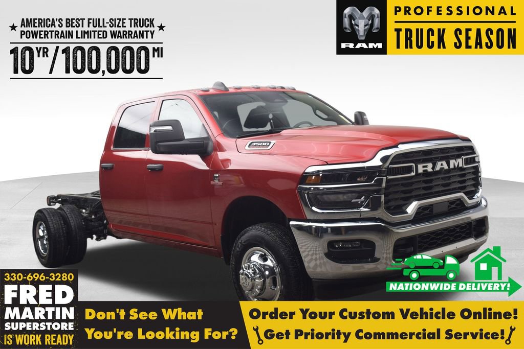 New 2026 RAM 3500 Tradesman w/ Chrome Appearance Group A AWD/4WD 360° Tour