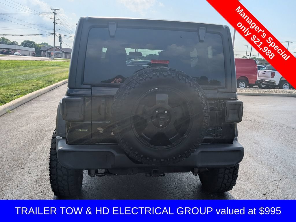 Used 2022 Jeep Wrangler Unlimited Sport AWD/4WD image 7
