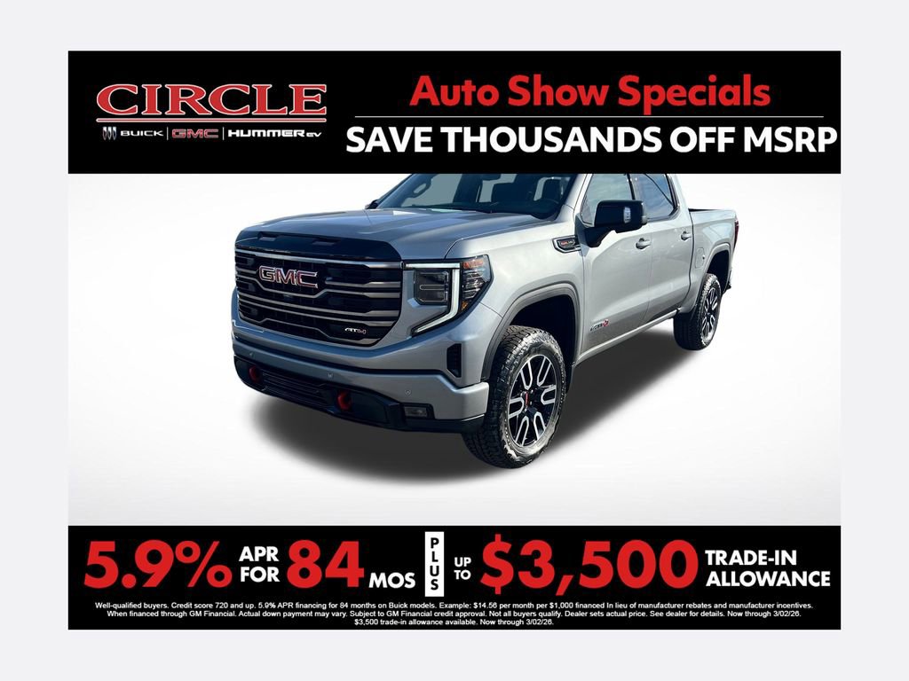New 2026 GMC Sierra 1500 AT4 w/ AT4 Premium Package