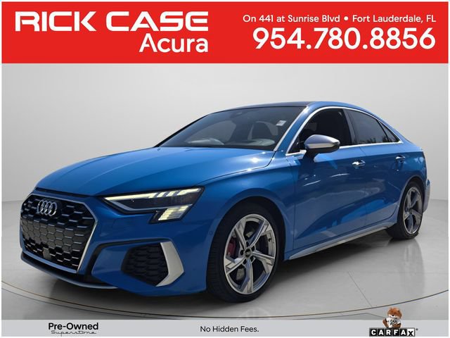 Used 2023 Audi S3 Prestige w/ Prestige Package AWD/4WD image 1