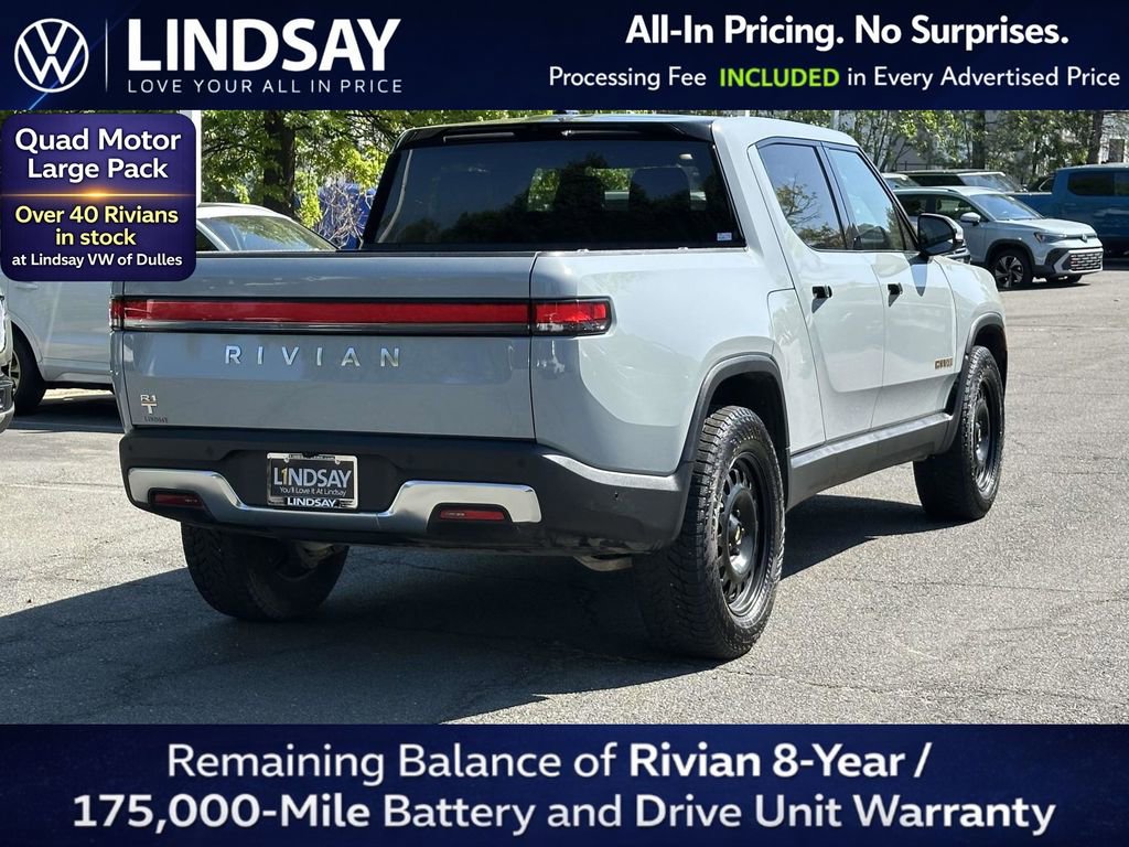 Used 2022 Rivian R1T Adventure AWD/4WD image 7