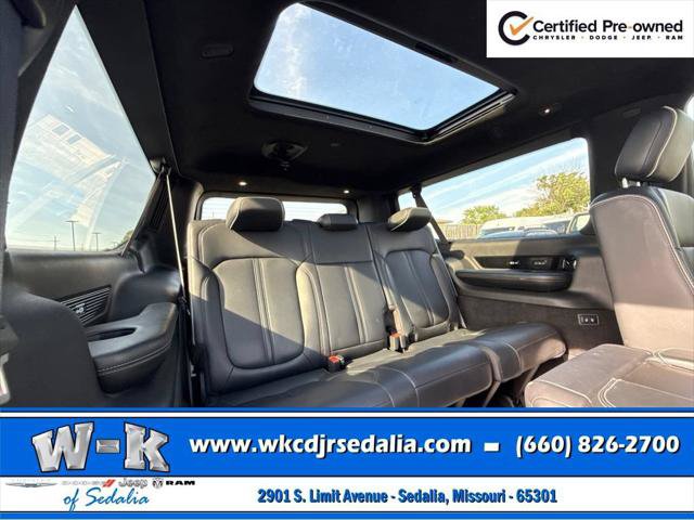Certified 2024 Jeep Grand Wagoneer L Series II w/ Quick Order Packagew 28T AWD/4WD image 33