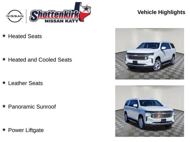 Used 2023 Chevrolet Suburban High Country AWD/4WD image 12