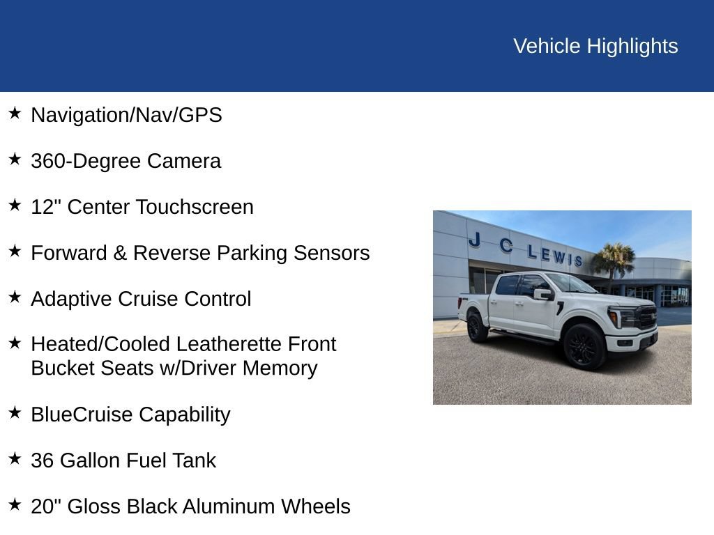 Used 2025 Ford F150 Lariat AWD/4WD image 30