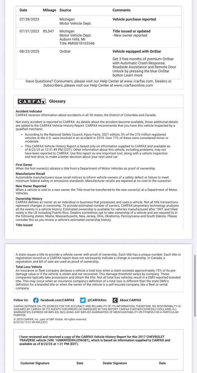 Used 2017 Chevrolet Traverse LS FWD image 55