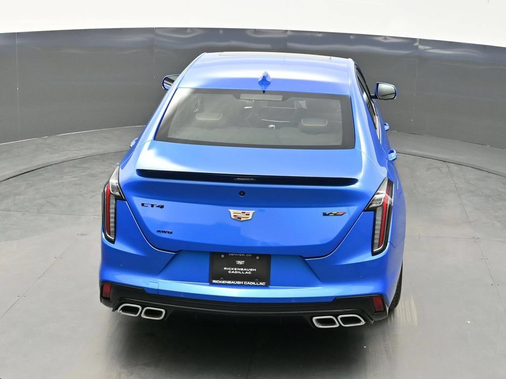New 2025 Cadillac CT4 V w/ LPO, ONYX Package AWD/4WD image 30