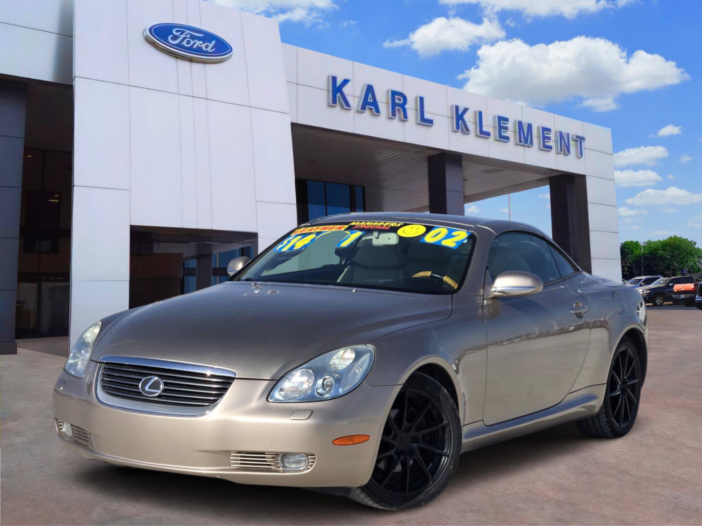 Used 2002 Lexus SC 430 Convertible