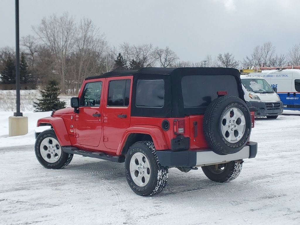 Used 2014 Jeep Wrangler Unlimited Sahara w/ Connectivity Group image 3