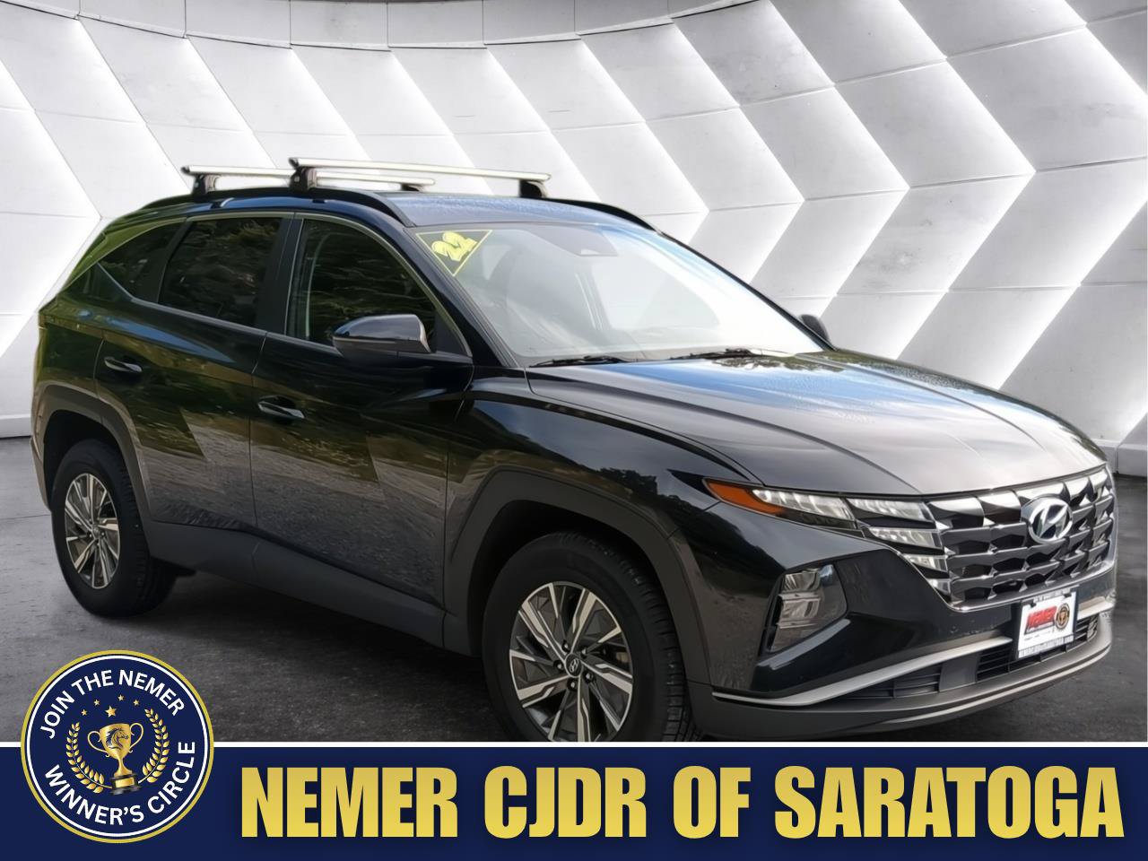 Used 2022 Hyundai Tucson Blue AWD/4WD image 1
