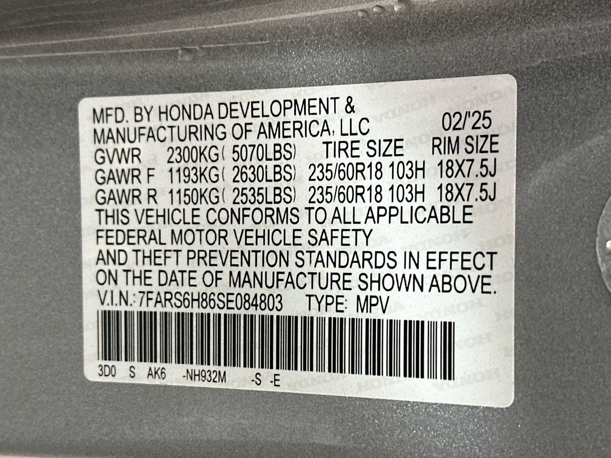 Certified 2025 Honda CR-V Sport-L image 30