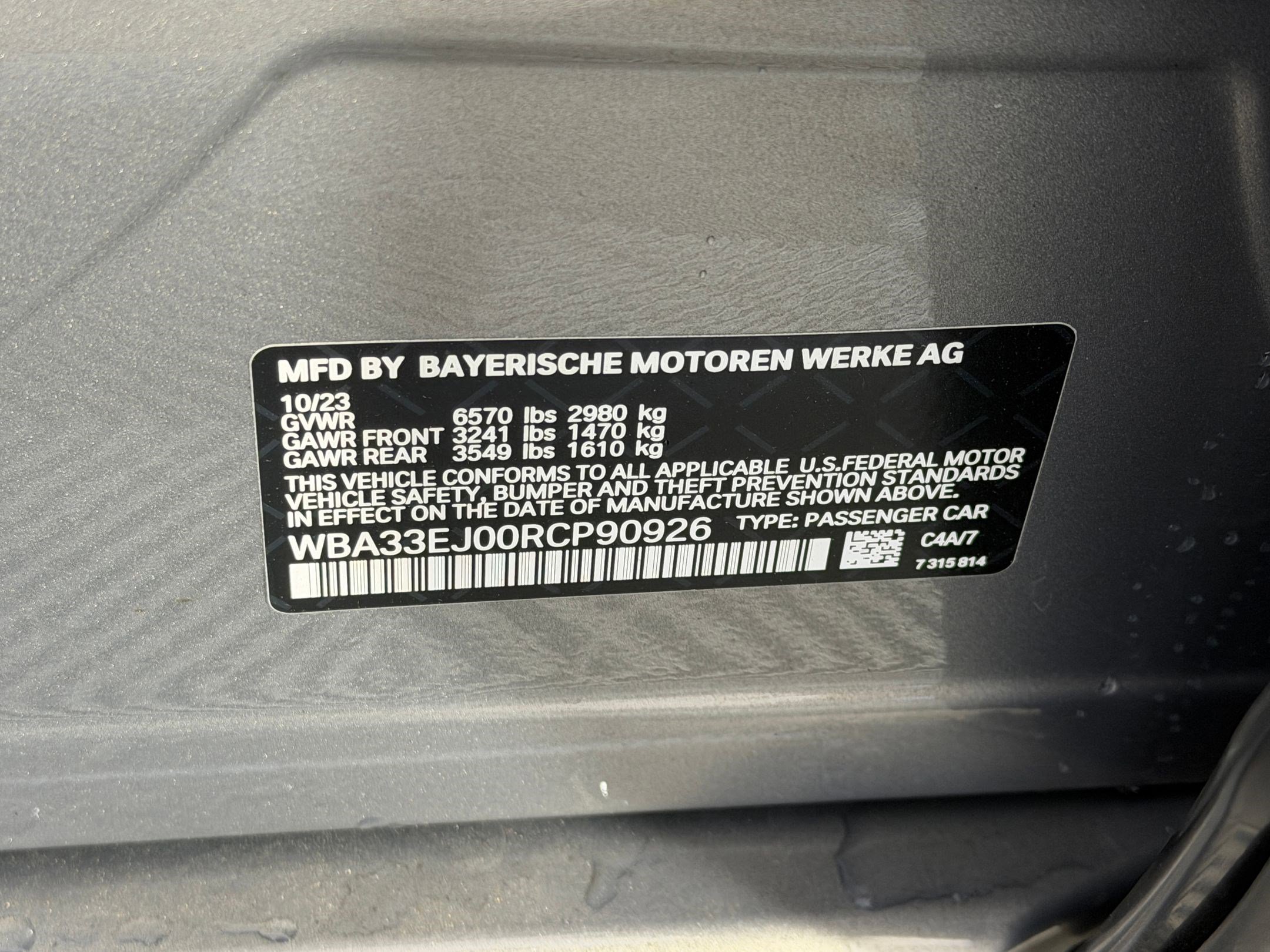 Certified 2024 BMW 760i xDrive w/ Executive Package AWD/4WD image 19