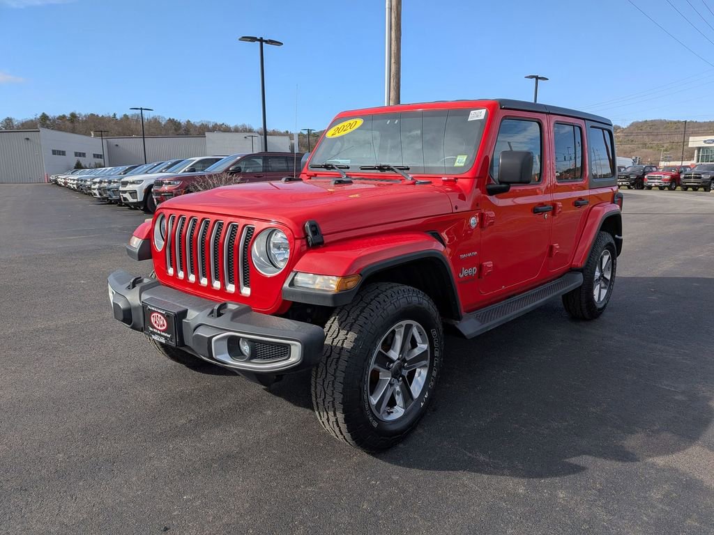 Used 2020 Jeep Wrangler Unlimited Sahara AWD/4WD image 8