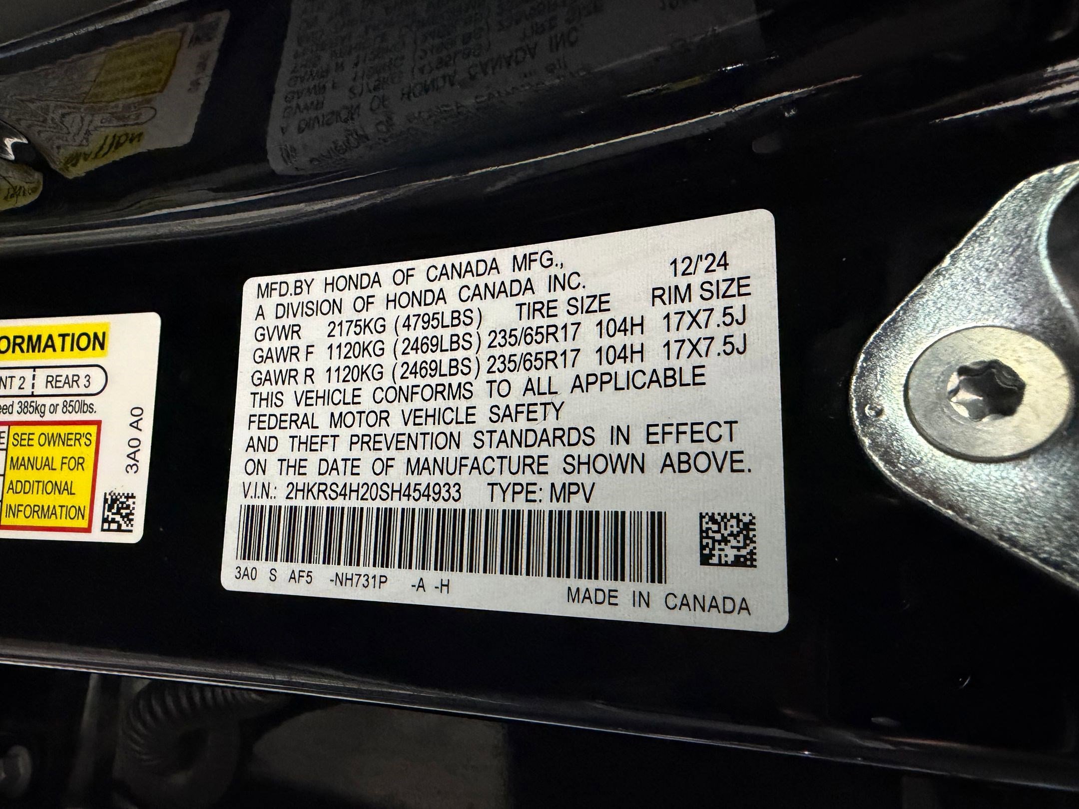 Used 2025 Honda CR-V LX image 17