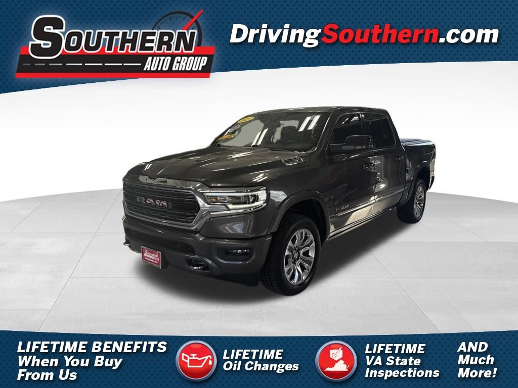 Used 2023 RAM 1500 Limited w/ Body Color Bumper Group AWD/4WD 360° Tour