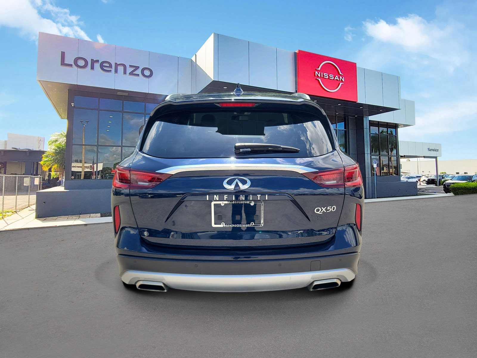 Used 2022 INFINITI QX50 Luxe FWD image 6