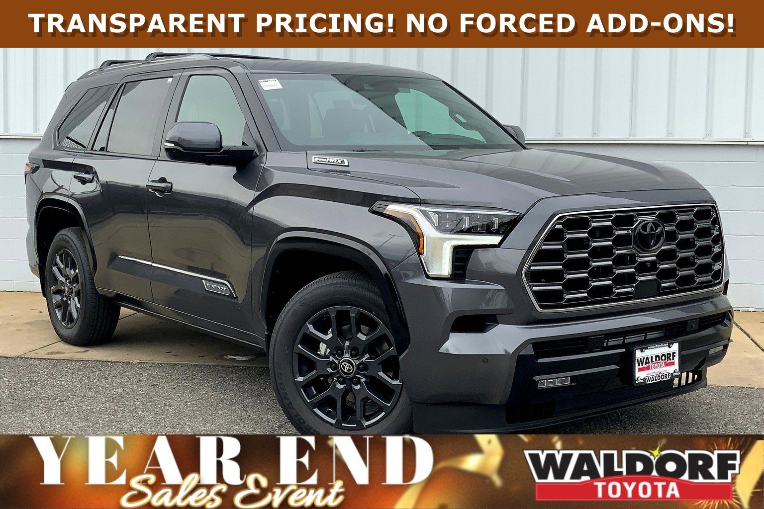 New 2026 Toyota Sequoia Platinum