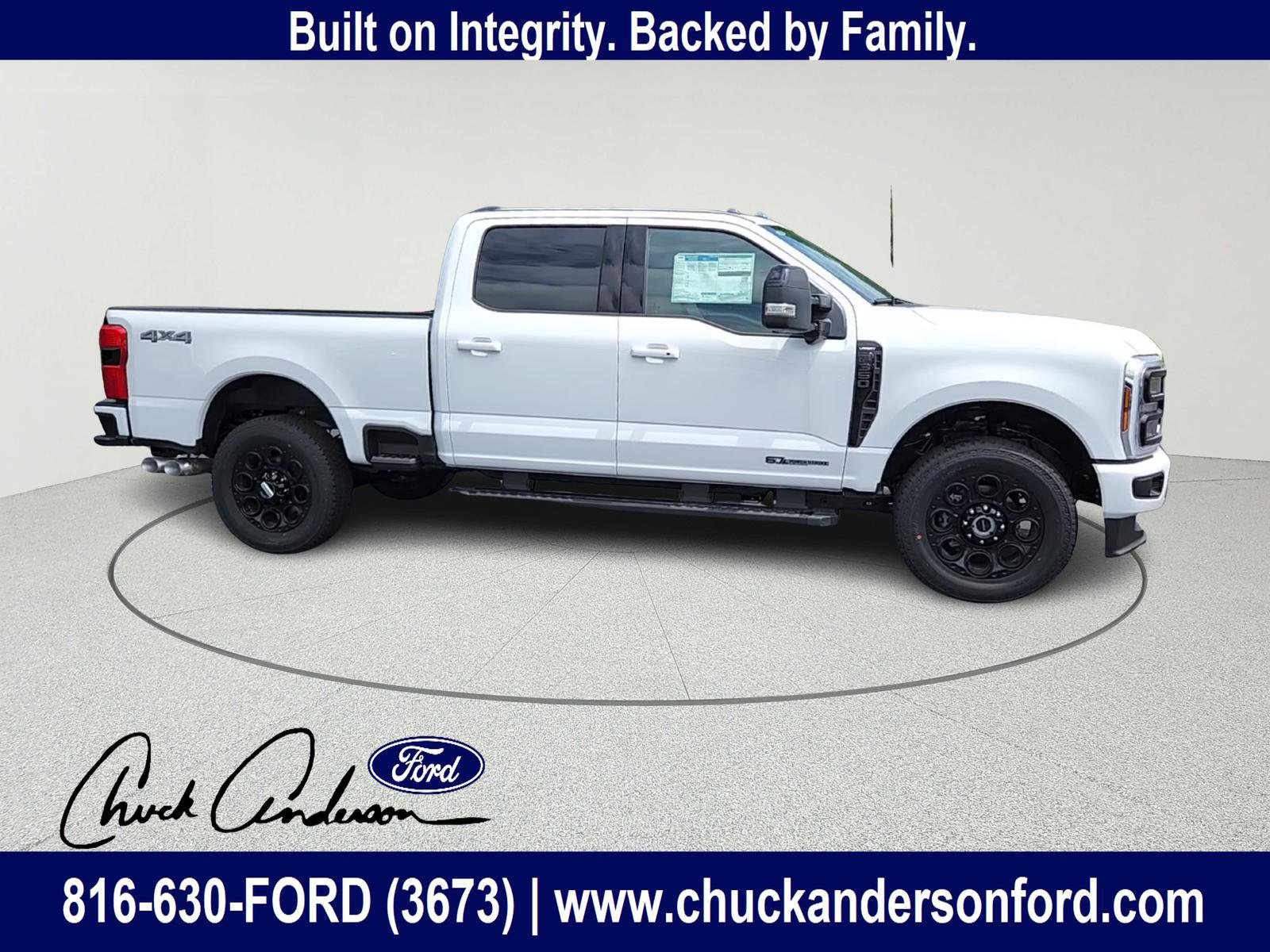 New 2025 Ford F350 Lariat w/ Black Appearance Package image 2