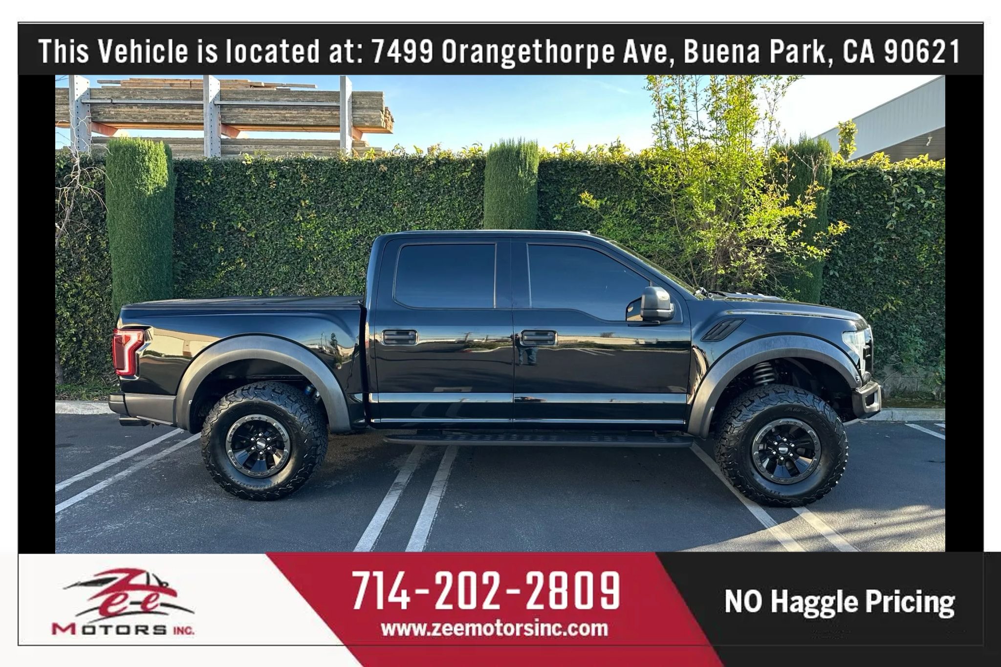Used 2018 Ford F150 Raptor w/ Equipment Group 801A Mid AWD/4WD image 5