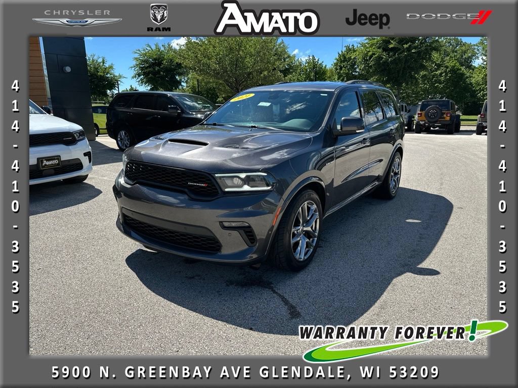 Used 2021 Dodge Durango R/T w/ Tow 'N Go Group AWD/4WD image 1