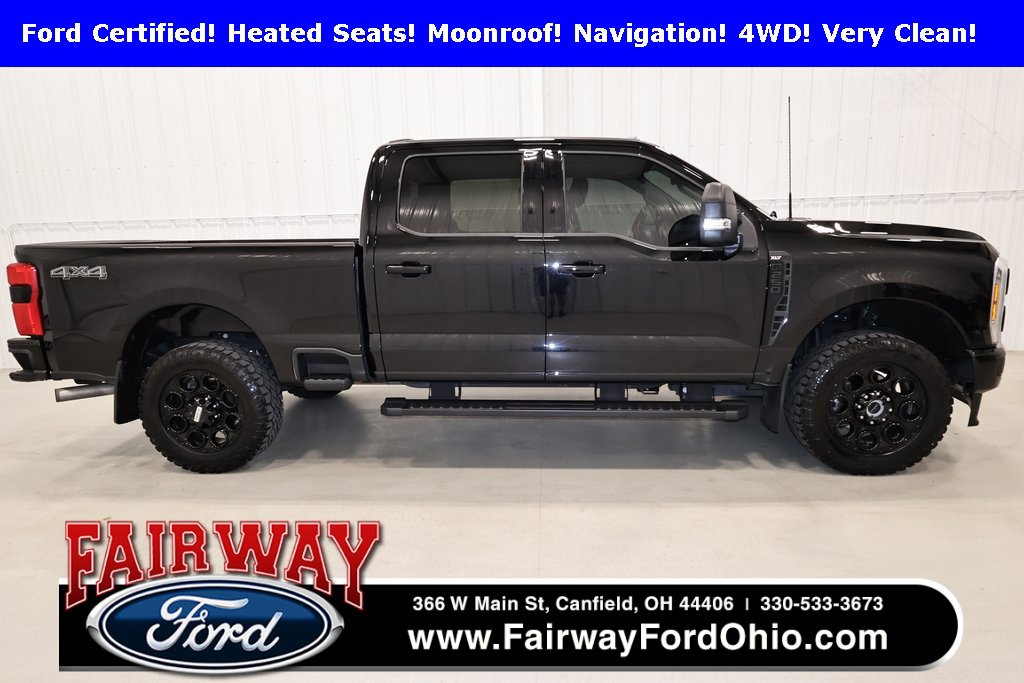 Certified 2023 Ford F250 XLT w/ Black Appearance Package